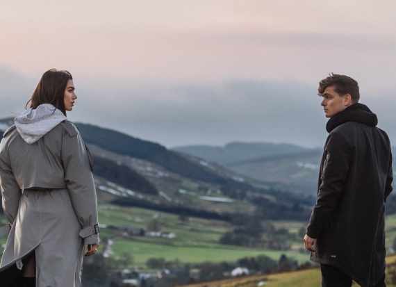 DJ Martin Garrix and Dua Lipa